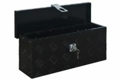 Aluminiumsboks 485x140x200 Mm Svart