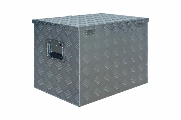 Aluminiumsboks 610x430x455 Mm Sølv - Bilde 8