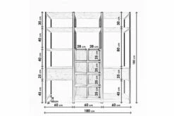 Amerbach Garderobe 180x40 Cm