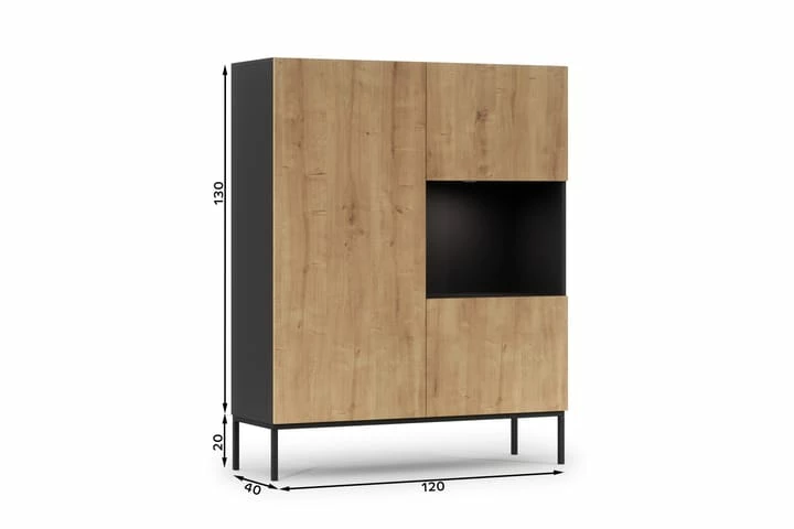 Anjal Garderobeskap 120 Cm