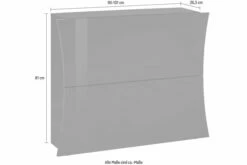 Arciona Skoskap 101x27 Cm 2 Dører