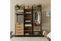 Batler Garderobe 52x64 4 Skap 13 Hyller