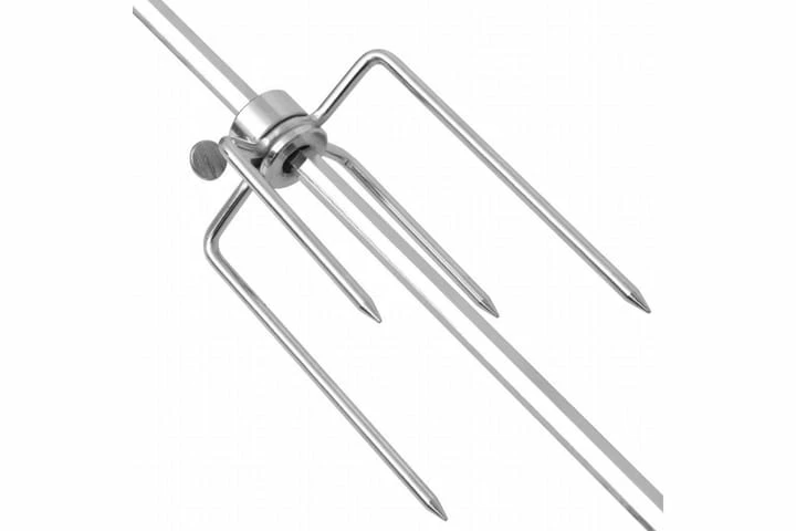 BBQ Rotisserie-spyd Med Motor Stål 1000 Mm - Bilde 6