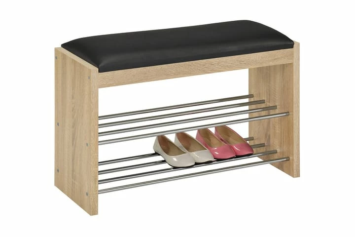 Beno Skohylle 79,5x30x50 Cm Lysebrun - Bilde 4