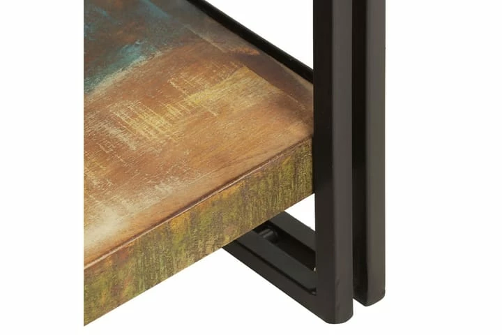 Bokhylle 5 Etasjer 40x30x180 Cm Gjenvunnet Heltre - Bilde 20