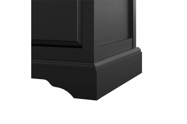 Bristol Kommode 88x49 Cm 5 Skuffer Svart - Bilde 6