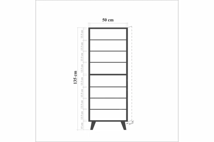 Brokind Skoskap 50 Cm - Bilde 8