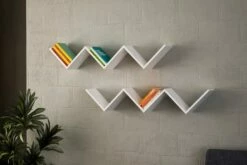 Decormet Vegghylle W-form