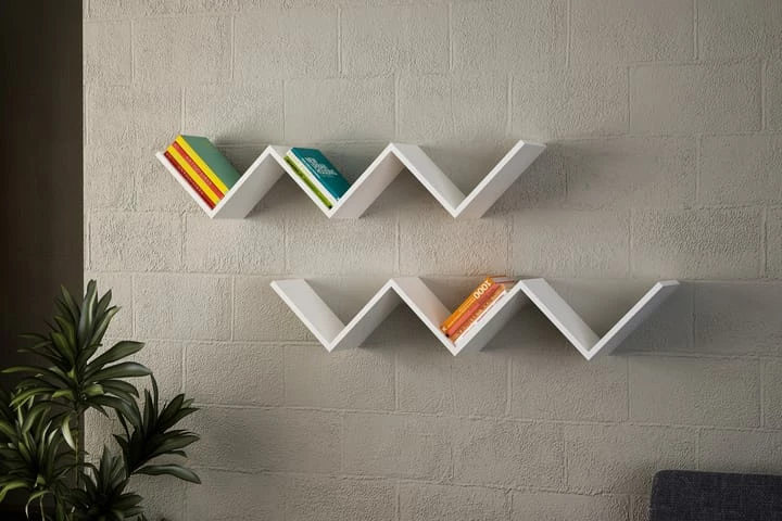 Decormet Vegghylle W-form