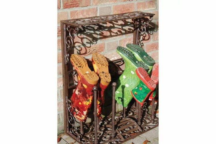 Esschert Design Støvelstativ Størrelse L Støpejern LH44 - Bilde 8