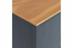 Garderobeskap 3 Dører Hill Range Grå 127x50x170 Cm