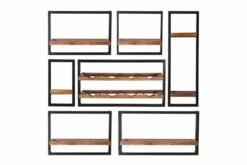 Gillinpe Vegghylle 50x25 Cm 7 Deler