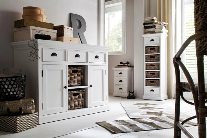 Halifax Kommode 40 Cm 2 Skuffer 5 Hyller - Bilde 10