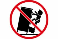 Highboard Svart 80x35x100 Cm Stål