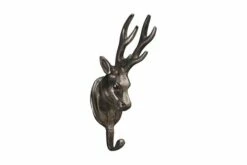 Hjort Kleskrok 8 Cm Antikk Sølv