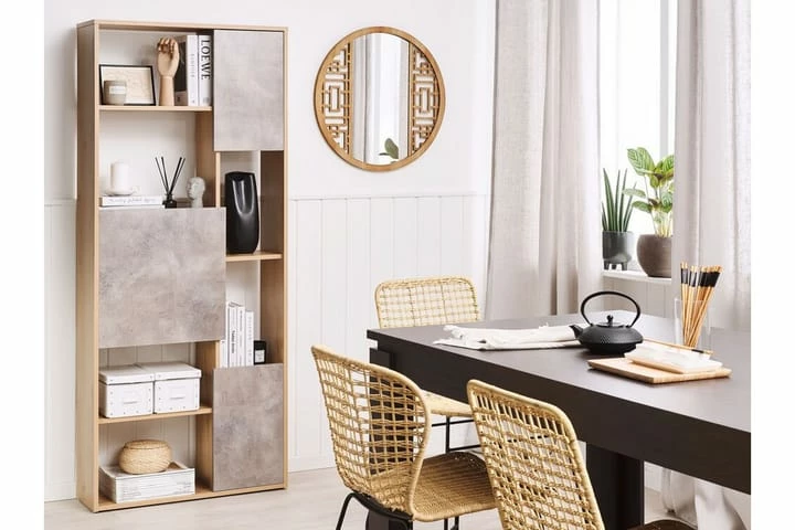 Hylle Betongeffekt / Lyst Trefarge GRADA - Bilde 11