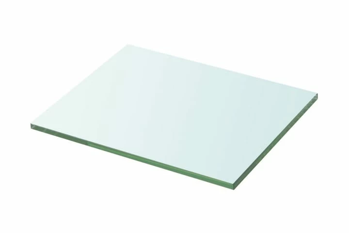 Hyllepaneler 2 Stk Klart Glass 20x20 Cm - Bilde 2