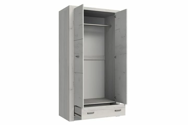 Indianapolis Garderobe 96x58x192 Cm - Bilde 2