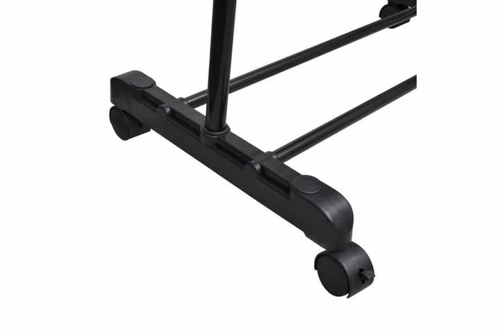 Klesstativ Justerbart 4 Hjul 1 Klesstang - Bilde 6