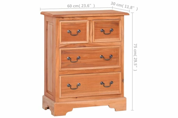 Kommode Heltre Mahogni - Bilde 13