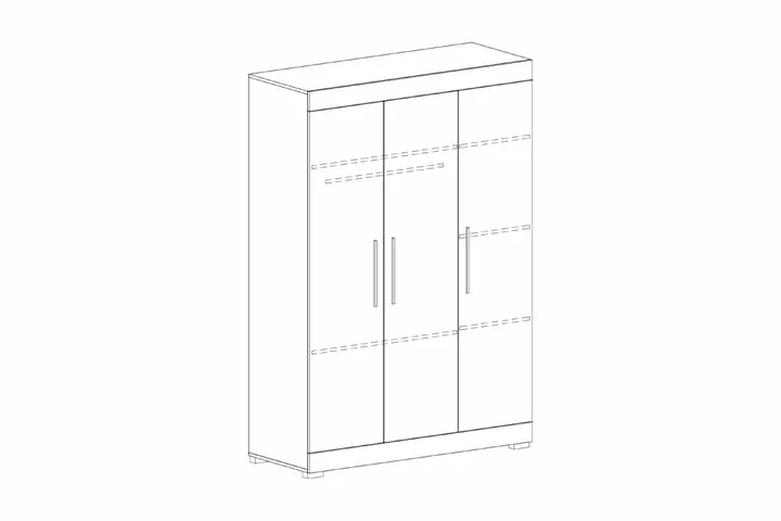 Kymberly Garderobe 130 Cm - Bilde 4