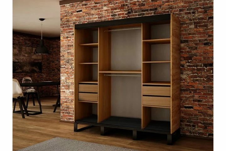 Loft Garderobe 200x62x212 Cm - Bilde 3
