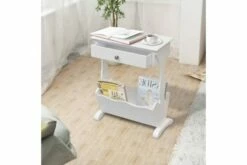 Magasinstativ Melrose Hvit