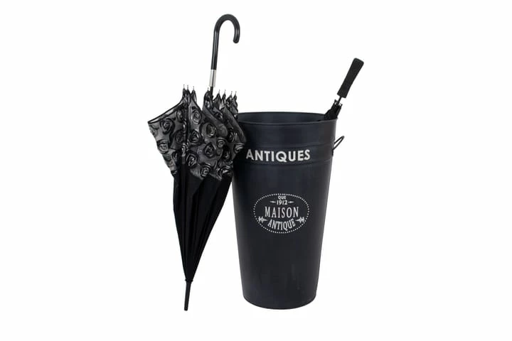 Maison Antique Paraplystativ Grå - Bilde 5