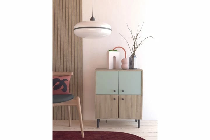 Moglyr Kommode 4 Skuffer 61x29 Cm - Bilde 13