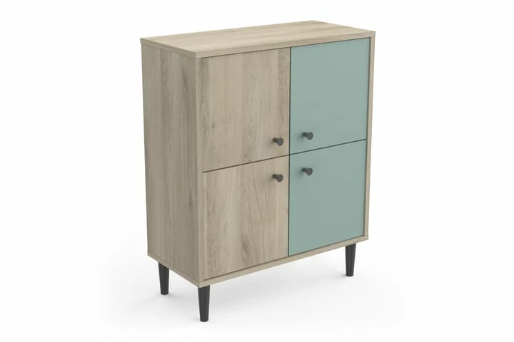 Moglyr Kommode 4 Skuffer 61x29 Cm - Bilde 12