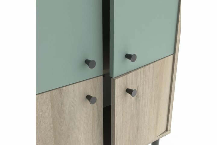 Moglyr Kommode 4 Skuffer 61x29 Cm - Bilde 2