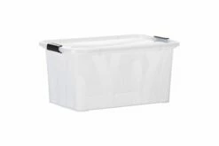 Oppbevaringsbokser Med Lokk 2 Stk Gjennomsiktig 14 L