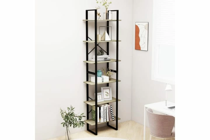 Oppbevaringshyller 2 Stk Sonoma Eik 60x30x210 Cm Sponplate - Bilde 18