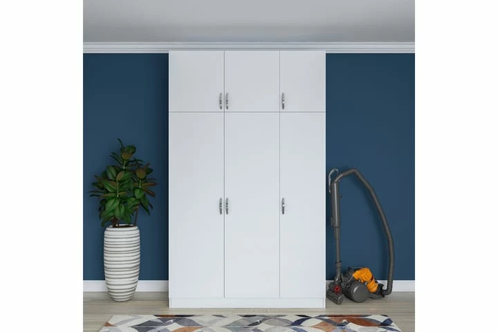 Ostin Garderobe 6 Skap 55x145 Cm - Bilde 12