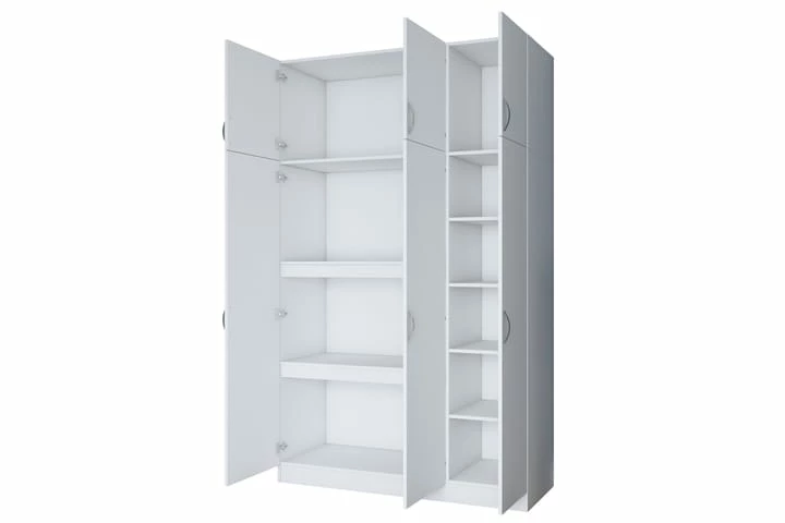 Ostin Garderobe 6 Skap 55x145 Cm - Bilde 15
