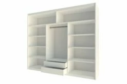 Pamela Garderobe 250 Cm Skyvedører Speil