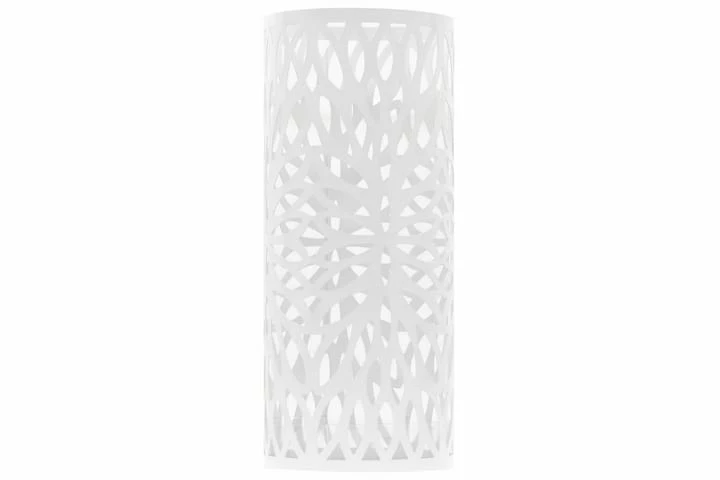 Paraplystativ Blader Stål Hvit - Bilde 10