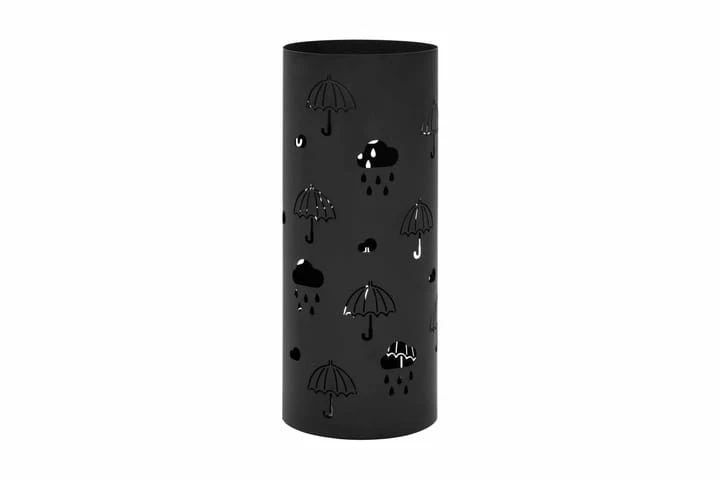 Paraplystativ Paraplyer Stål Svart - Bilde 11