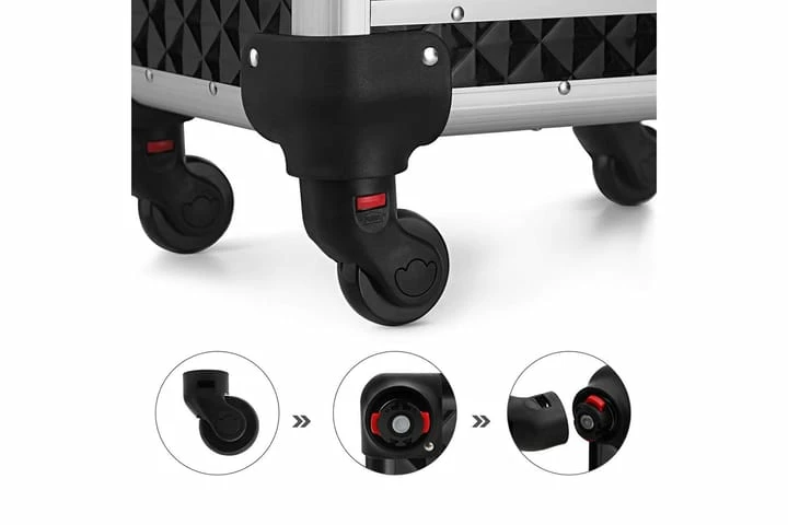 Songmics Qrisp Makeupboks Portabel - Bilde 15