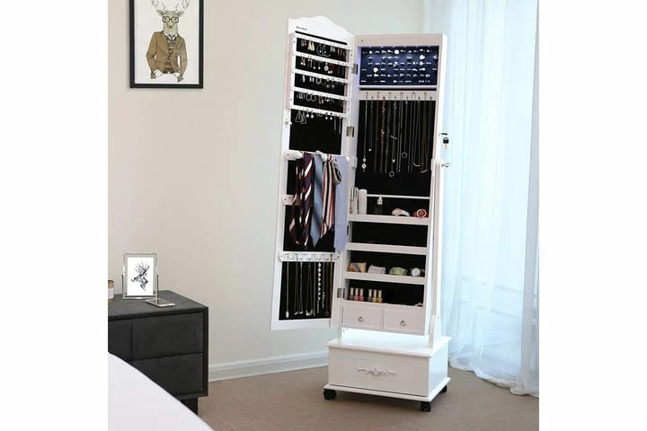 Songmics Qrisp Smykkeskap LED - Bilde 14