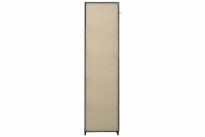 Sammenleggbare Garderober 2stk Kremfarget 110x45x175cm Stoff - Bilde 16