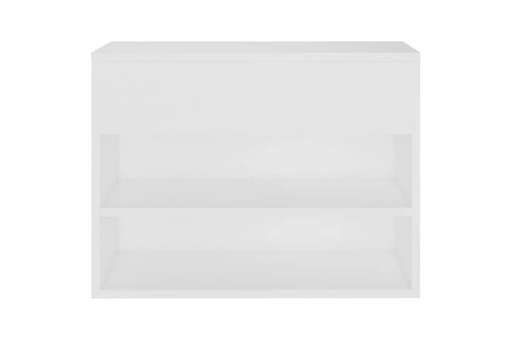 Skobenk Hvit 60x30x45 Cm Sponplater