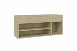 Skobenk Sonoma Eik 105x30x45 Cm Sponplater