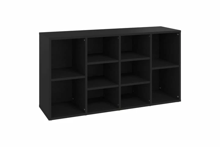 Skobenk Svart 103x30x54,5 Cm Sponplater