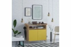 Skoförvaring Guld|Ek|Gul