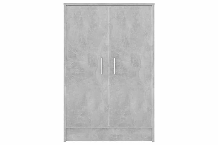 Skoskap Betonggrå 60x35x92 Cm Sponplate - Bilde 14