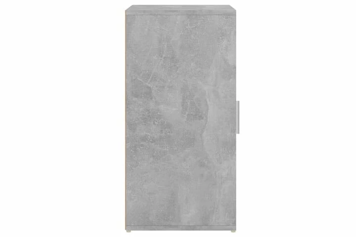 Skoskap Grå 2 Stk Betonggrå 32x35x70 Cm Sponplate - Bilde 16