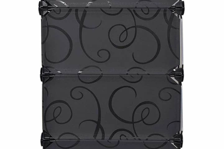 Skoskap Med Arrangør 10 Rom Svart - Bilde 5