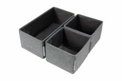 Skuffeopplegg 3-sett Grå