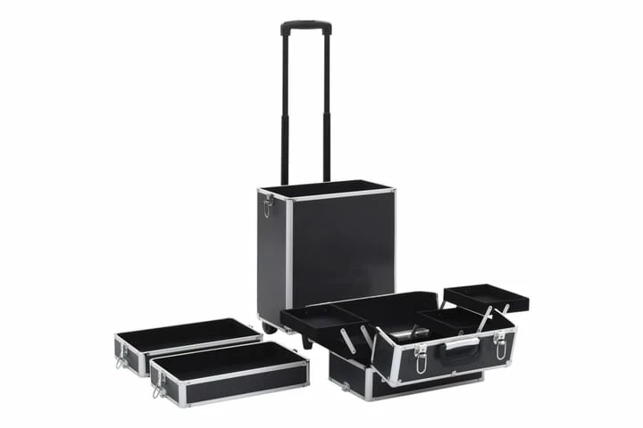 Sminketralle Aluminium Svart - Bilde 13